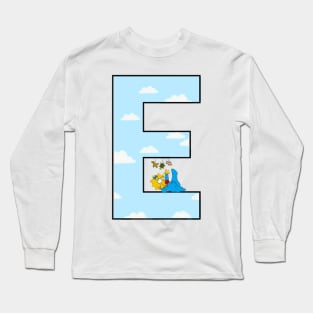 Simpsons letter Long Sleeve T-Shirt